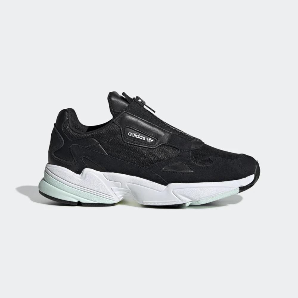women’s adidas falcon zip up sneakers